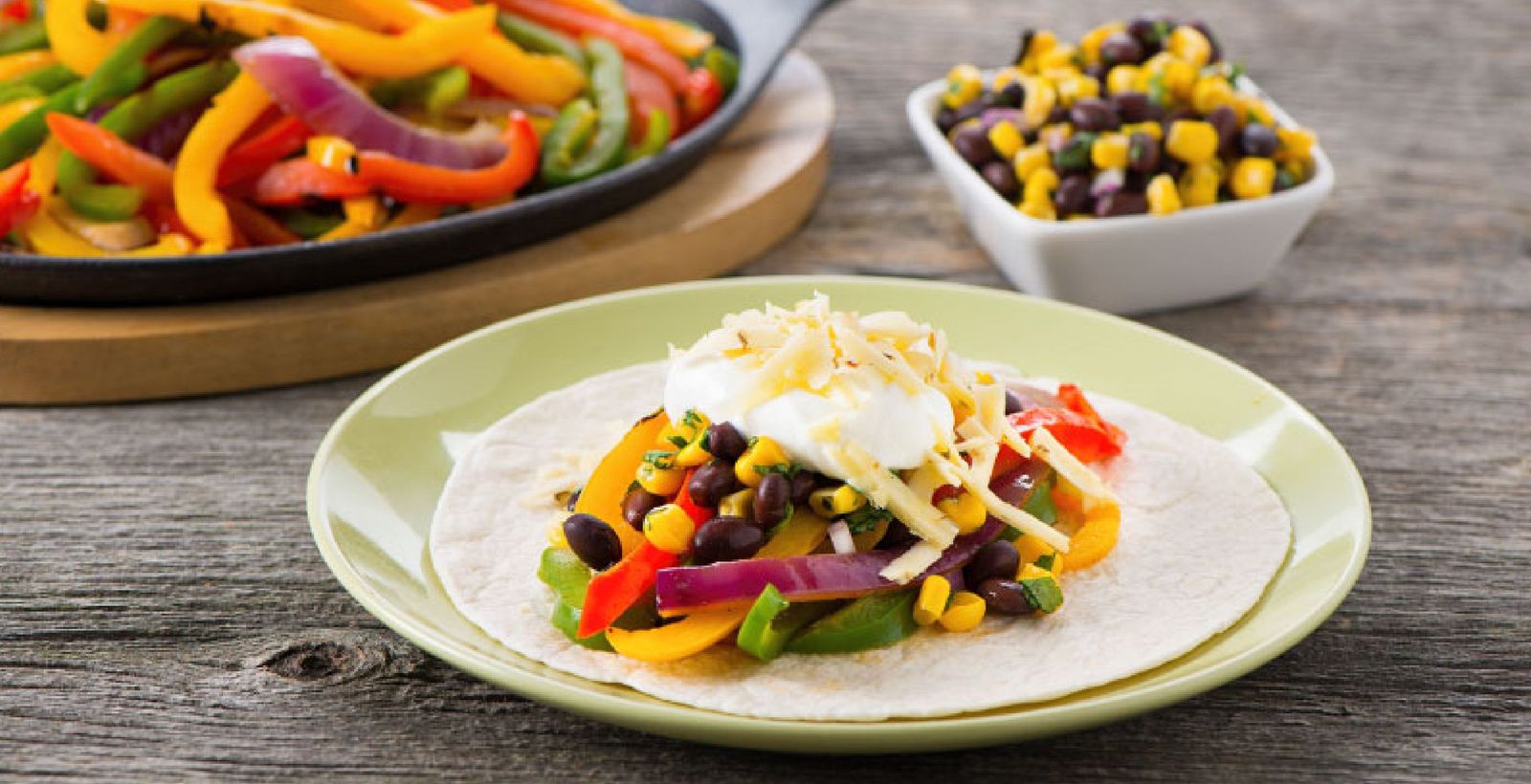 Sweet Pepper Fajitas